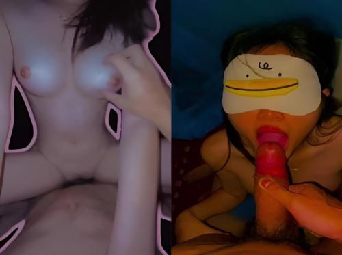 Berhasil menyelimuti gadis remaja itu dengan vagina cantiknya