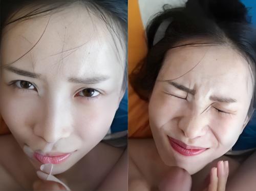 Aku merajuk karena kamu cum di wajahku setiap saat