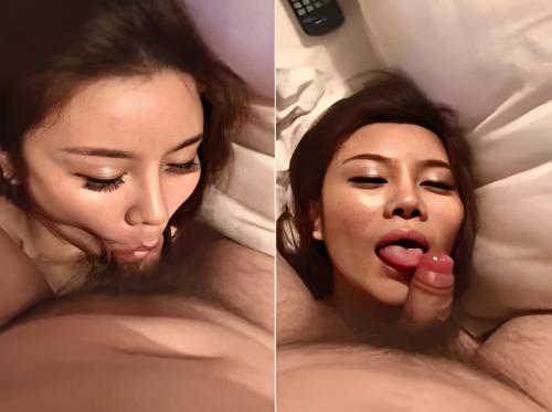 Gadis seksi suka menghisap ayam