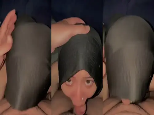 bokep Hijab menikmati sodokan kontol besar