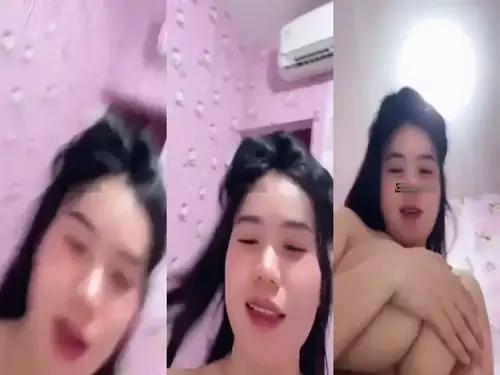Gadis Cantik Pasrah Goyang Kasur Hutan Gerimis
