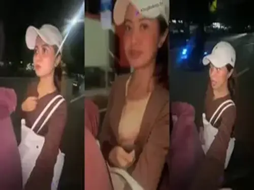 Gadis Cantik Pasrah Posisi Doggy Kasur Wet