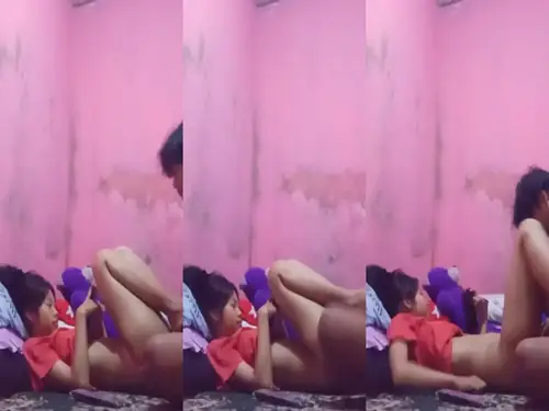 Gadis Siswi Cantik Pasrah Kasur Kakak Tiri