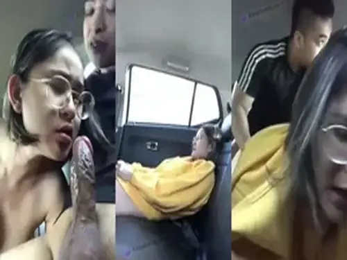 Kak Cindy Diewe Koko di Mobil